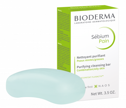 Foto del producto BIODERMA, Sebium Barra 100g, barra limpiadora para pieles propensas al acné